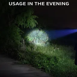 apro 5 Modes with Hammer and Seatbelt cutter Zoomable torch 2 hrs Torch Emergency Light image 5