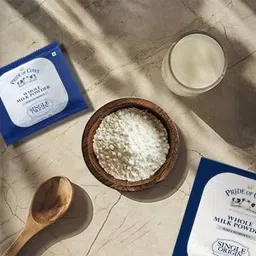 Pride Of Cows WHOLE MILK POWDER | 280gm | Single Origin | Untouched by Human Hands | Dried Milk | Perfect for Instant Milk, Tea, coffee | No added sugar and preservatives | Pure Milk Powder image 3