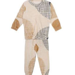 KLOTTHE Unisex Kids Pink & Brown Printed Night Suit-picture-43