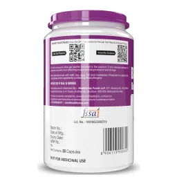 HealthyHey Nutrition Beta-Glucan Beta-1,3/1,6-glucan - Immunity Enhancer 30 Veg. Capsules image 3