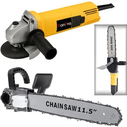 ranpra Angle Grinder Adapter Chain and Bar Professional Cutting Machine Corded Chainsaw-picture-26