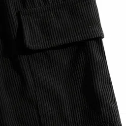 deslizar Solid Men Black Baggy Shorts, Boxer Shorts, Regular Shorts, Casual Shorts image 3