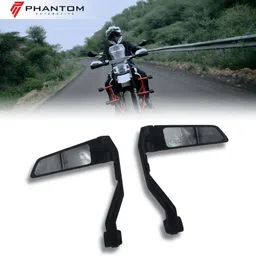 Premium Universal Bike Side View Mirror, Stylish & Durable Rearview Radar Mirror-image-35