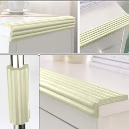 mforall Baby Proofing, Edge Protector Strip, Soft Corner Guards Kids (White) (PACK OF 1) image 3