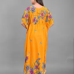 Apratim Yellow Maxi Nightdress image 2