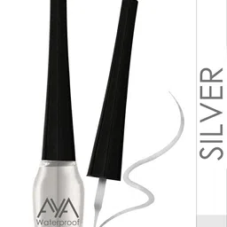 AYA Set of 4 Waterproof Liquid Eyeliner & Shimmer Brick Highlighter image 4