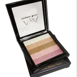 AYA Set of 3 Waterproof Liquid Eyeliner & Shimmer Brick Highlighter image 2