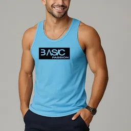 shree sje Sports Sleeveless T Shirt - Gym Vest, Workout Sando, Training Tank Top Men Vest-picture-13