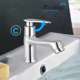 prestige Slim-PillarCock Brass Slim Pillar Cock Pillar Tap Faucet image 4