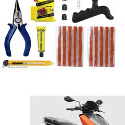 New Puncture Repair Tool Kit With (Storage Bag ) For Vida V1 Tubeless Tyre Puncture Repair Kit-image-73