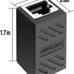 Paruht 12 pcs, RJ45 Female To Female Ethernet LAN Cable Adapter Coupler Lan Adapter image 3