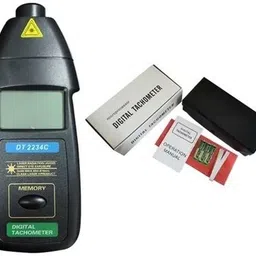 eastra RPM Tachometer SE188 Laser Digital Multimeter (Black 2000 Counts) Digital Multimeter image 1