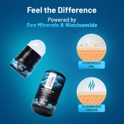 wild stone Wave Anti-Odour Roll On | Up to 72-Hour Odour Control |Long-Lasting Freshness Deodorant Roll-on - For Men image 4
