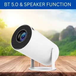 Guggu Protable Projector for Home 4K Support With Built-in Apps Netflix, YouTubeN158 (4500 lm / 1 Speaker / Wireless / Remote Controller) Portable Projector image 1