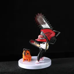 otaku originals Chainsaw Man Action Figures - Limited Edition Chainsaw Man Anime Figure 17cm image 2