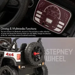 device of cap with magic stick Jeep Battery Operated Ride On image 4