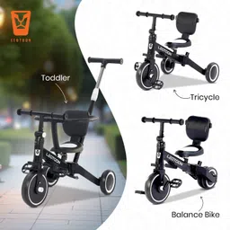 leotoon 4-in-1 Trot n’ Roll LFTC-7097 (B) Tricycle image 3