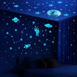 wonderful creation 14 inch Glow in the Dark for Bedroom || Guestroom || Childrenroom Glow in the Dark Sticker-picture-19