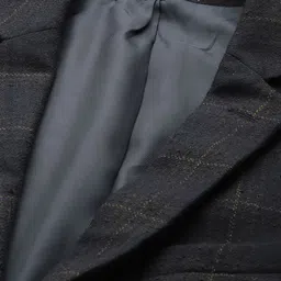 mr bowerbird Men Checkered Single Breasted Casual Blazer image 3