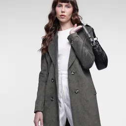 french connection Polyester Coat For Women-picture-20