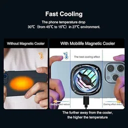 nothotphone Mobile Cooling Pad |Mobile Cooler | Gaming Fan | for Instant Cooling Phone Cooler image 5