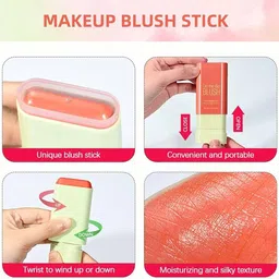 nn multi ple use blusher stick easy to use long lasting perfect look image 5