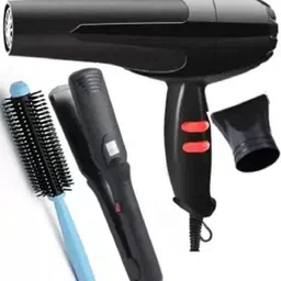 CKINDIA HAIR DRYER 1500 WATT WITH 522 HAIR STRAIGHTENER AND ROLLING COMB (MULTICOLOR) Personal Care Appliance Combo-picture-21