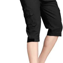 aditya trade link Solid Men Three Fourths image 4