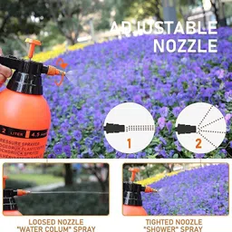 dcreation Garden Pump Pressure Sprayer, Lawn Sprinkler, 2 L Hand Held Sprayer image 3