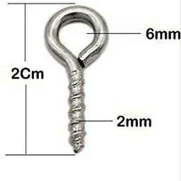 minsha exports Spring Wire for Window Net Curtain Cord Kit with 10Hooks (10 METER) Curtain Ring with Hook image 4