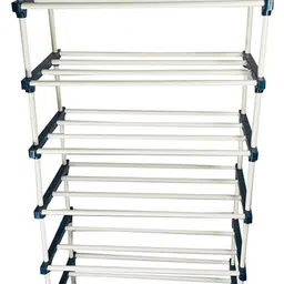 demark 8 Layer Book Shelf for Home Multipurpose Storage Organizer Plastic Stand Plastic Open Book Shelf image 2