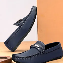 nxtkick Stylish Comfortable with Soft Cushioned Insole Hand-Stitched Design for Trendy Loafers For Men image 2