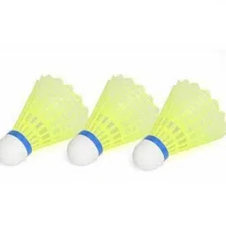 knk Double Shaft Badminton Racket Pack Of 4 Piece With 3 Piece Plastic Shuttle And 1 Piece Badminton Net Badminton Kit image 4
