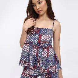 glitchez Top Regular Shorts Co-ords Set-picture-20