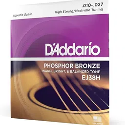 d'addario Acoustic EJ38H Phosphor Bronze Guitar String-picture-34