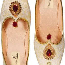 thirsty crow Handcrafted Indian Wedding Juttis, Sherwani Jutti Traditional Ethnic Jutis For Men image 4