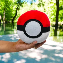 yey Pokemon 6" Poke Ball Plush, Generation 1 Pokeball - Soft Stuffed Toy for kids- 6 inch image 5