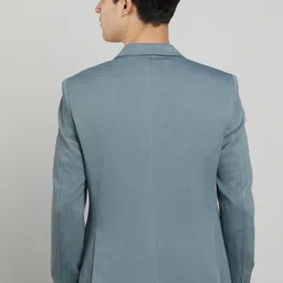 killer Men Self Design Single Breasted Casual Blazer image 4