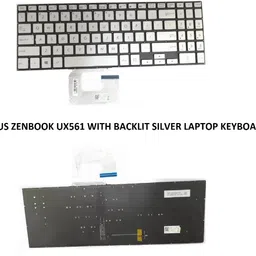 SOLUTIONS-365 COMPATIBLE KEYBOARD FOR ASUS ZENBOOK UX561 WITH BACKLIT Internal Laptop-size Laptop Keyboard Compatible with Desktop, Laptop, Mac-image-59