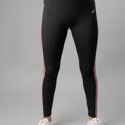 FLURR Women Striped Antimicrobial Ankle-Length Sports Tights-picture-13