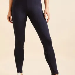 Sweet Dreams Women Navy Blue Ankle Length Tights-image-85