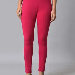 W Mid Rise Slim-Fit Ankle-Length Legging-image-6