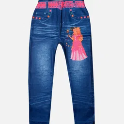 TINY HUG Girls Assorted Printed Tights Pack of 3 image 4