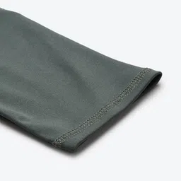 Blinkin Women Green 3/4th High Waist Training Tights With Side Pockets image 4