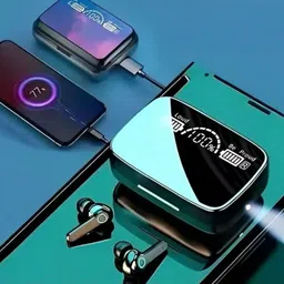 magenese Premium M19 tws bluetooth 5.0 wireless Digital Display 13mm Drivers F3aqw1. Bluetooth Headset-picture-25