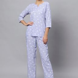 ETC Conversational Printed Round Neck Night suit-picture-11