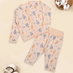 MeeMee Boys Printed Pure Cotton Night suit-picture-12