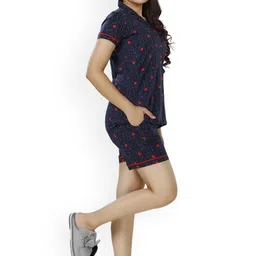 Foxy Conversational Printed Pure Cotton Night suit image 2