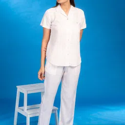 July Printed Shirt With Pyjamas image 2