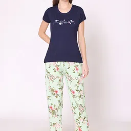 Bodycare Women Floral Printed Night suit-picture-36